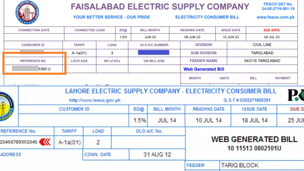 FESCO and LESCO bill check online