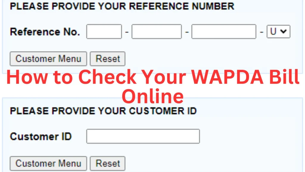 How to Check Your WAPDA Bill Online: A Comprehensive Guide